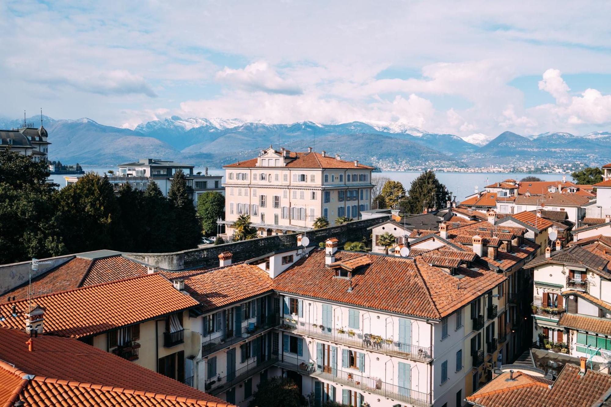 Suite Romantic Vista Lago Stresa Extérieur photo