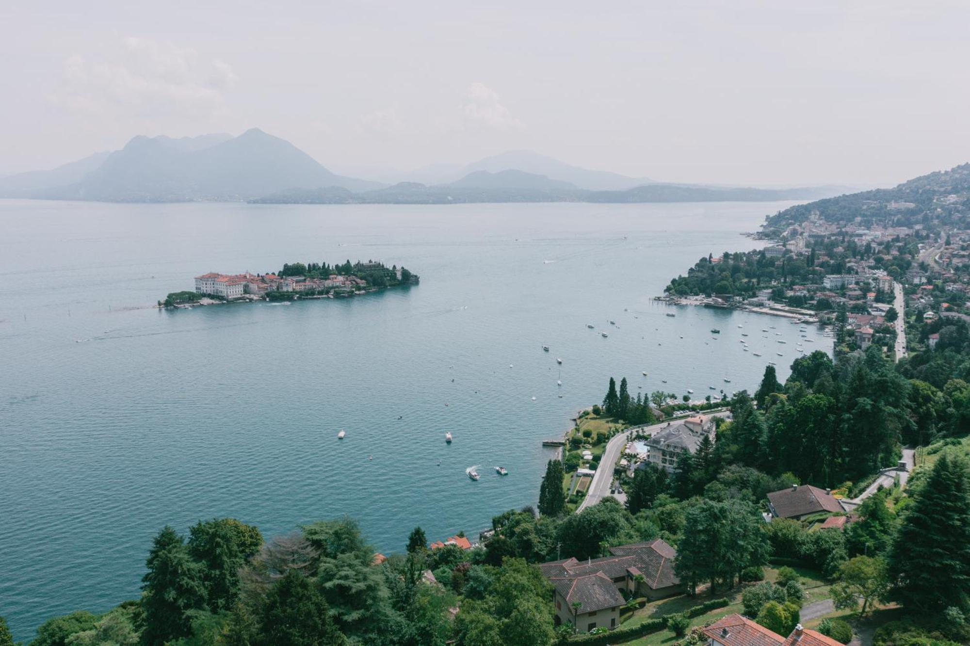 Suite Romantic Vista Lago Stresa Extérieur photo