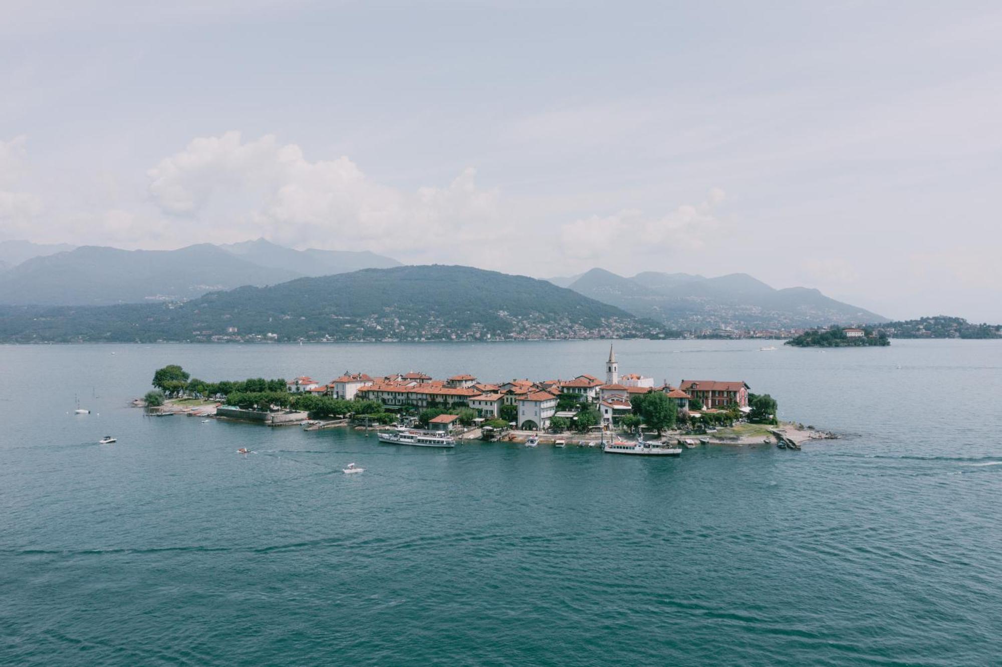 Suite Romantic Vista Lago Stresa Extérieur photo